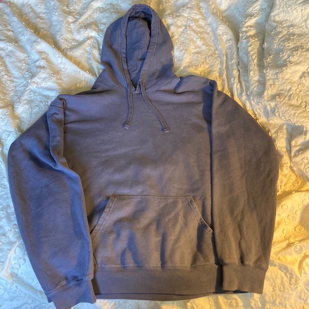 navy hoodie